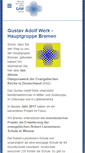 Mobile Screenshot of bremen.gustav-adolf-werk.de