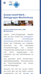 Mobile Screenshot of mecklenburg.gustav-adolf-werk.de